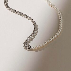 Ana Luisa Pearl Chain Necklace